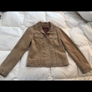 Washable suede lined jacket